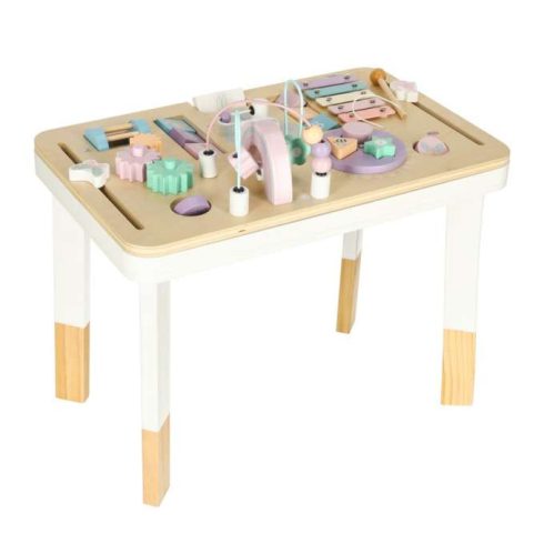 Montessori pasztell manipulációs asztal