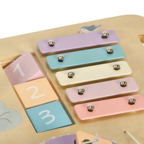 Montessori pasztell manipulációs asztal