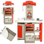   Gyermek Konyhai Csaptelep Elektromos Égők Hangok Összecsukható Bőrönd Kerekeken