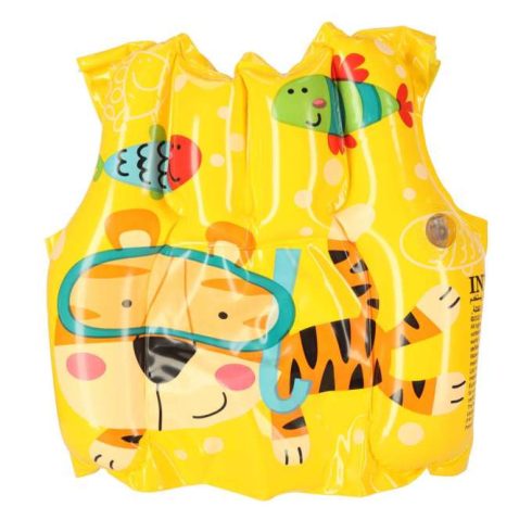 INTEX 59661 Felfújható mentőmellény kapok úszáshoz 3-5 éves gyermekeknek 18-23 kg