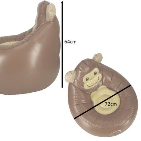 Felfújható pufffotel BESTWAY 75116 majom