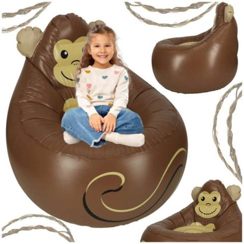 Felfújható pufffotel BESTWAY 75116 majom