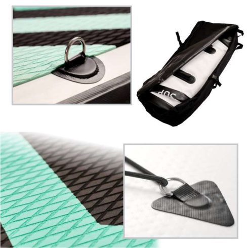 Sup Felfújható Deszka Paddleboard Tartozékokkal 320cm 150kg