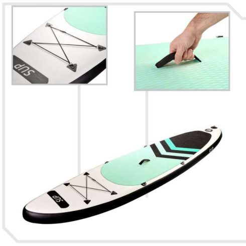 Sup Felfújható Deszka Paddleboard Tartozékokkal 320cm 150kg