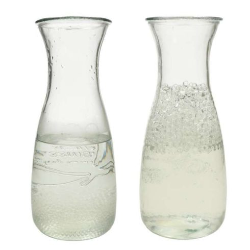 Hidrogél Vízzselé Golyók átlátszó szín Virágpisztolyhoz 250g 50.000 Db. 7-8 Mm