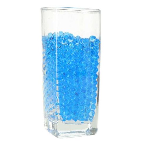Hidrogél Vízzselé Golyók Virágpisztolyhoz, Kék, 250g, 50.000 Db. 7-8 Mm