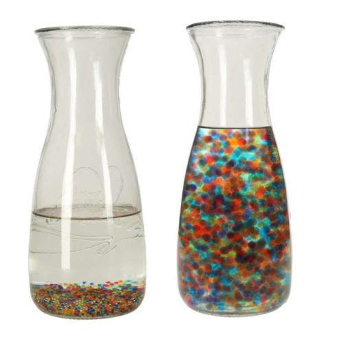 Hidrogél Vízzselé Golyók Többszínű Virágpisztolyhoz 250g 50.000 Db. 7-8 Mm