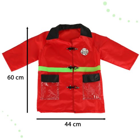 Karneváli Ruha Álruhás Tűzoltó Jelmez Walkie-talkie 3-8 Év