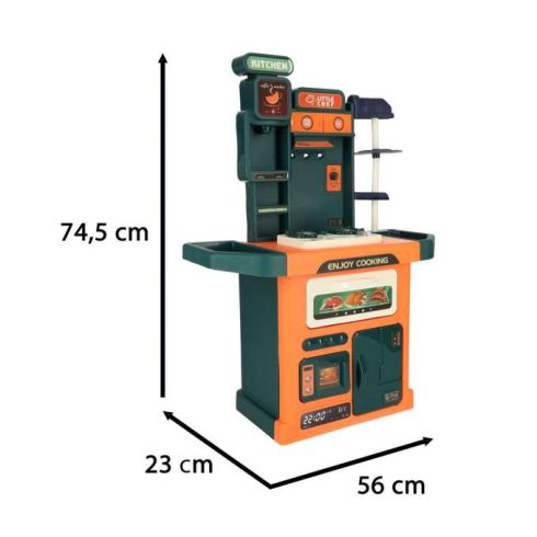 Gyerek Konyhai Csaptelep Edénykiegészítő Készlet 77 Elemből
