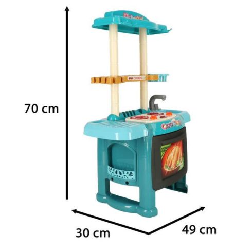 Gyerekkonyha, Sütő, Égők, Hangok, Fények+felszerelés