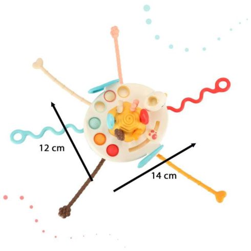 Montessori Szenzoros Fogazó Játék Babáknak, Hattyú