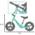Trike Fix Active X2 Egyensúlykerékpár, Zöld Futóbicikli
