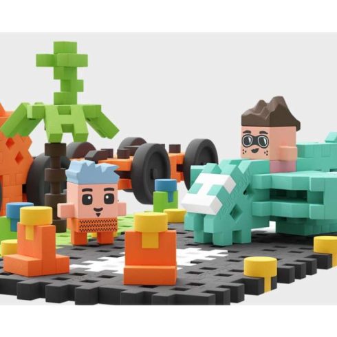 Építési Blokkok Mini Ostyák Levegő 148 Elemet Mutatnak