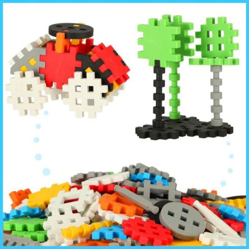 Építőelemek Mini Ostyák 140 Elem