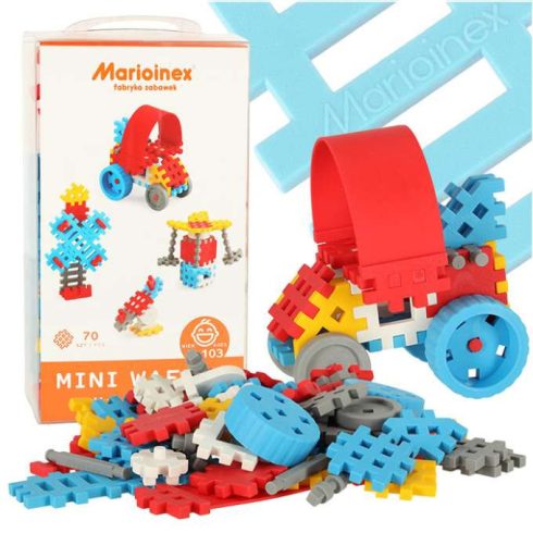 Marioinex Építőblokkok Lengyel Mini Gofri Fiú 70 Elem