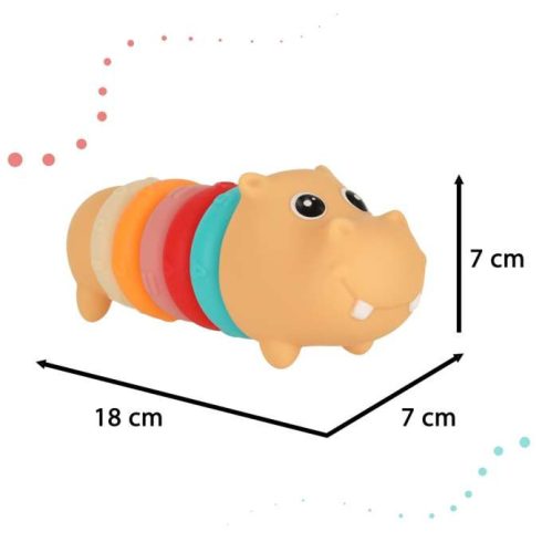 Víziló Érzékszervi Blokkok Oktatási Puha Illesztő Puzzle
