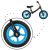 Trike Fix Balance Egyensúlykerékpár Kék Futóbicikli