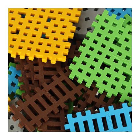 Marioinex Építőelemek Lengyel Mini Gofri Farmer Buborékfólia 185 Elem