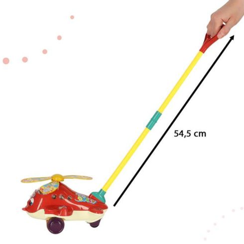 Toló Egy Bot Sík Helikopter Hanggal