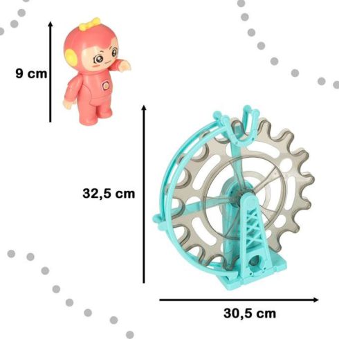 Márvány Mágneses Blokkok, Labdapálya Hanggal És Zenével, 118 Elem
