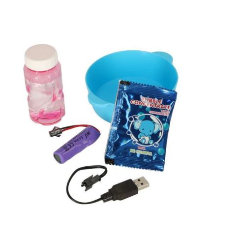 Fegyverbuborékos Gépi Szappanbuborékok Világossárga Buborékfújó Pisztoly