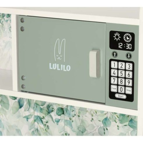 Mdf Fa Konyha Lulilo Saliko Presszógéppel 85cm