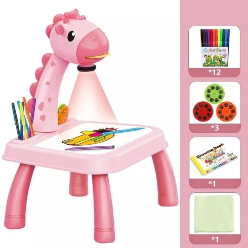 Projektoros Készségfejlesztő Rajztábla És Asztal