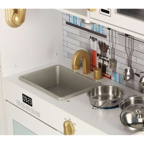 Fából Készült Gyerek Konyha Hűtőszekrénnyel