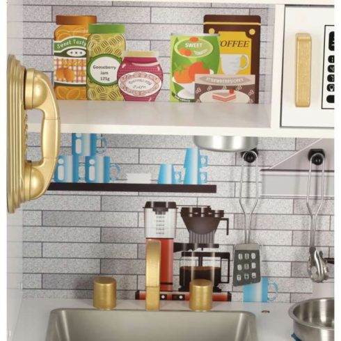 Fából Készült Gyerek Konyha Hűtőszekrénnyel