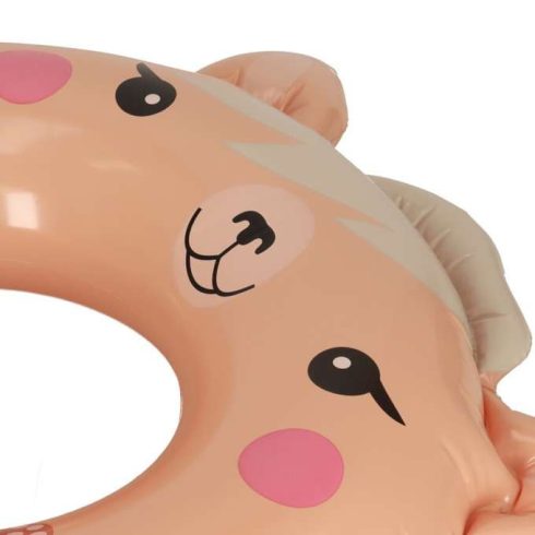 INTEX 59266 Úszógyűrű, felfújható strandponton, láma, max. 40kg, 76cm