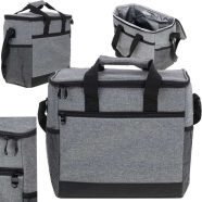   Hőzsák ebédhez, reggelihez, szigetelt strandpiknikhez, 16L, szürke
