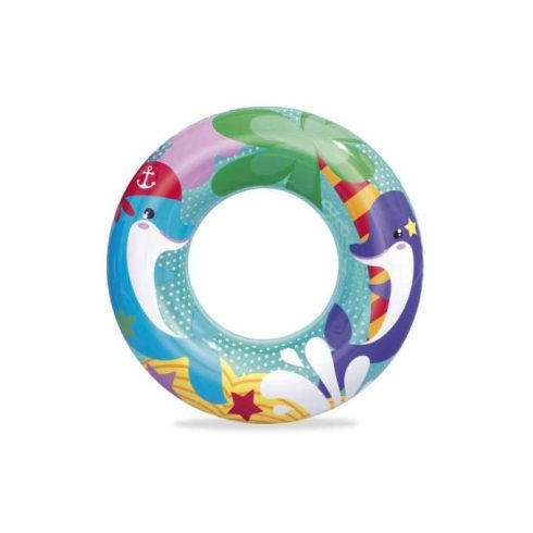 Bestway 36113 Kör Felfújható Kör 51cm Delfinek