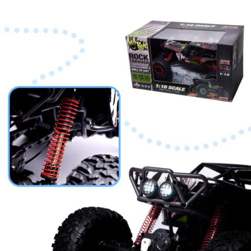 Távirányítós Autó Rc Rock Crawler Hb-p1001 4wd 2.4ghz 1:10