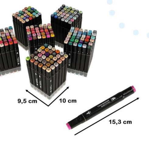 Kétoldalas Alkoholjelzők 204-es Tokban + Állvány