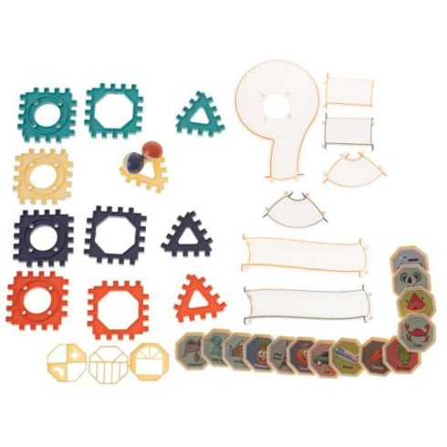 Márványtömbök Labdapálya Golyópálya 110 El.