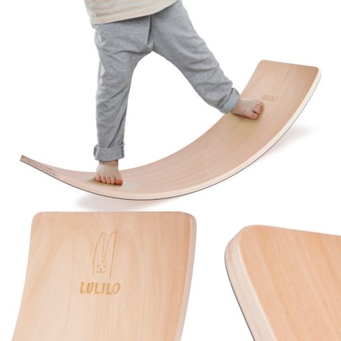 Egyensúly Tábla Balance Board 82x30cm Egyensúlyozó Deszka