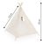 Indiai Házi Sátor Gyerekeknek Tipi Wigwam 135cm