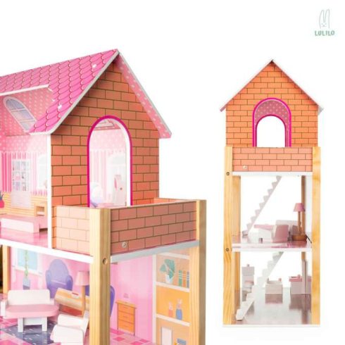 Fa Babaház Lulilo Tulipo 70cm