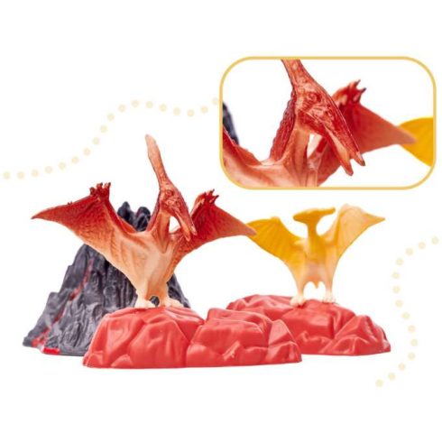 Állatfigurák Dinoszauruszok + Kiegészítők 83 Elem