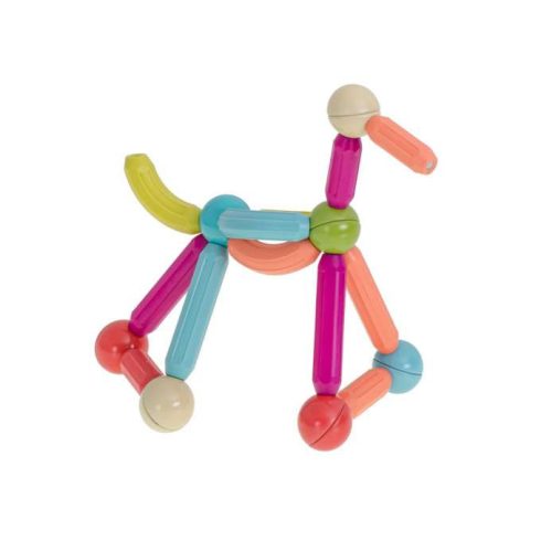 Mágneses Építő Játék Blokkok Kisgyermekeknek 100db