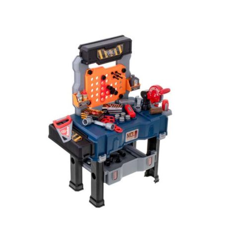 Workshop Barkácskészlet Asztal + Szerszámok 65db.