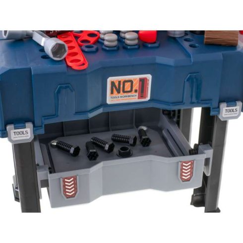 Workshop Barkácskészlet Asztal + Szerszámok 65db.