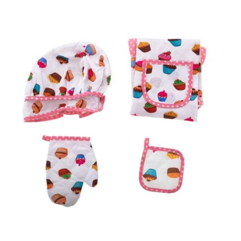 Konyhai Készlet Főzőkötényhez + Kiegészítők