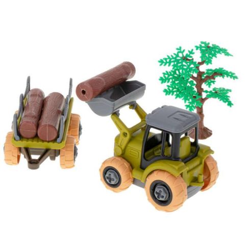 Mezőgazdasági Traktor És Vetőgép Forgatni