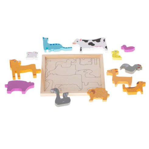 Fából Készült Puzzle 