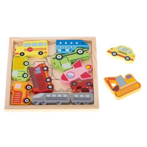 Fából Készült Puzzle 