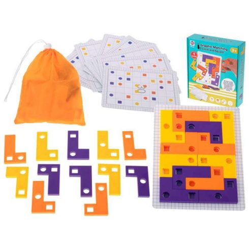 Tetris Kirakós Játék + Kártyák