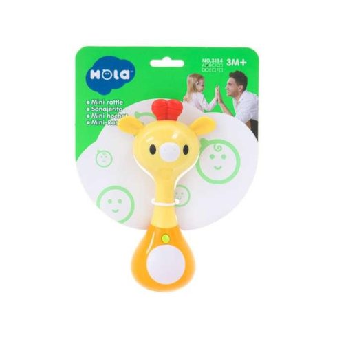 Csörgő + Fények+  Zsiráf  Fogzó Babáknak