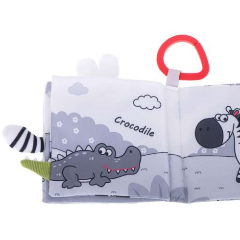 Puha Szenzoros Könyv Állatfarkú Bagollyal