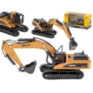   Kotró-rakodó Lánctalpas Kanállal Fémmodell Die-cast H-toys 1710 1:50